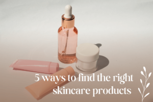 skincare products 